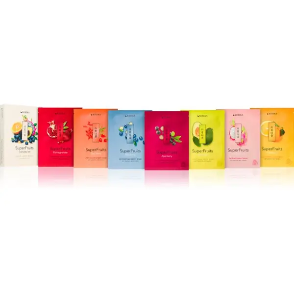 KORIKA KORIKA SuperFruits Everyday Set of 7 Face Sheet Masks set maski za lice