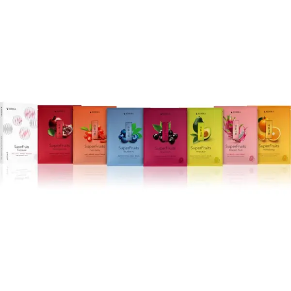 KORIKA KORIKA SuperFruits set maski za lice 7x25 g