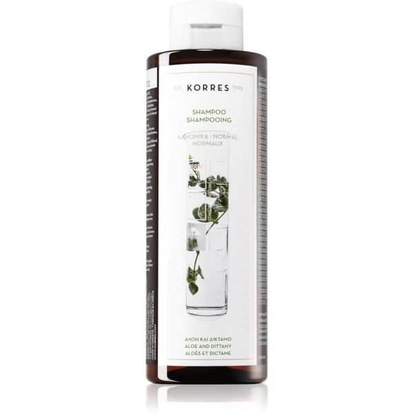 Korres Korres Aloe & Dittany šampon za normalnu kosu 250 ml