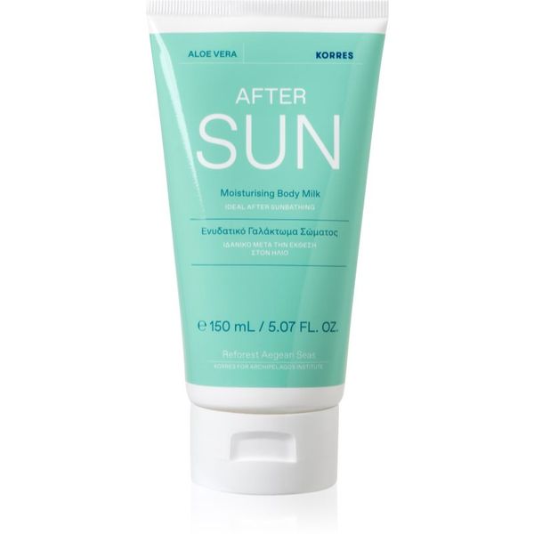Korres Korres Aloe Vera hidratantno mlijeko za tijelo nakon sunčanja 150 ml