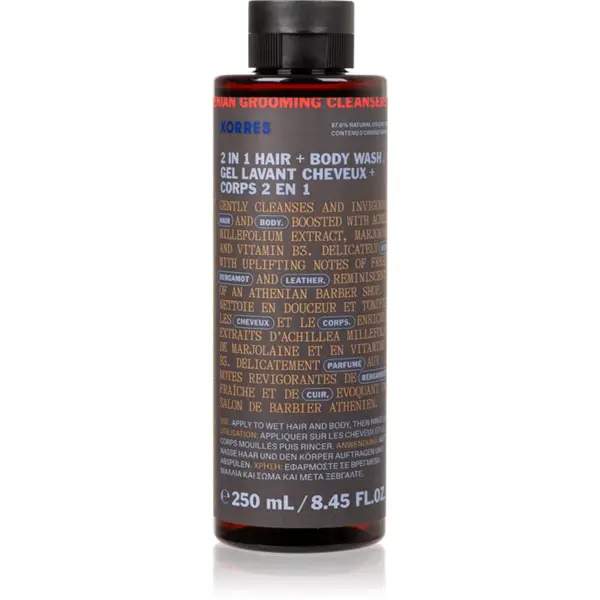 Korres Korres Athenian Grooming šampon i gel za tuširanje 2 u 1 za muškarce 250 ml