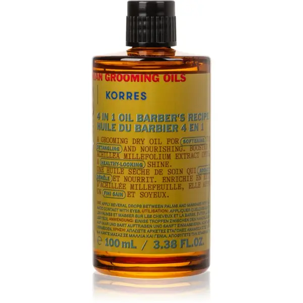 Korres Korres Athenian Grooming suho ulje za bradu i brkove 100 ml