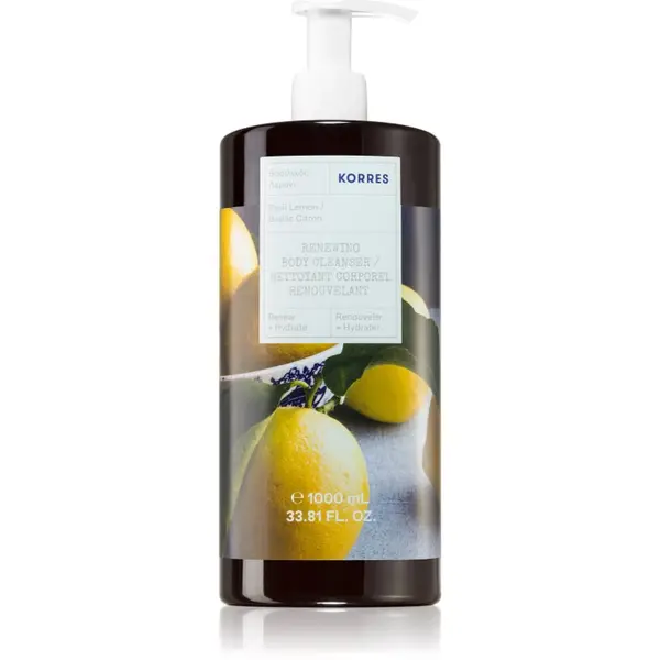 Korres Korres Basil Lemon osvježavajući gel za tuširanje 1000 ml