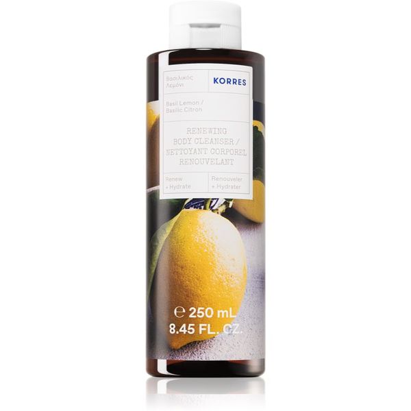 Korres Korres Basil Lemon osvježavajući gel za tuširanje 250 ml