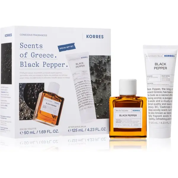 Korres Korres Black Pepper poklon set za muškarce