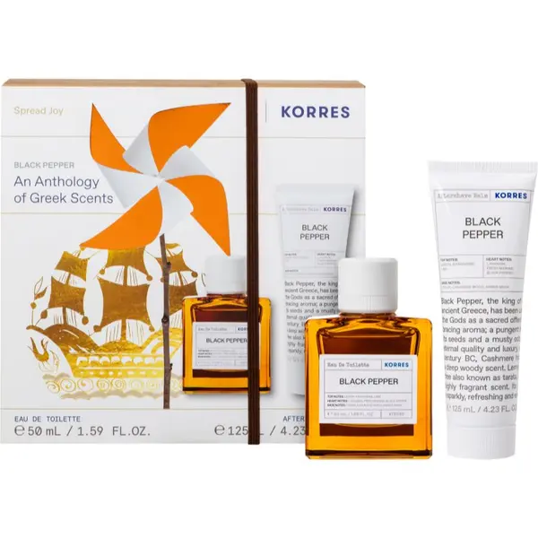 Korres Korres Black Pepper poklon set za muškarce