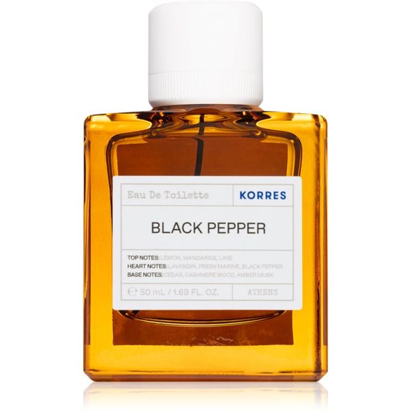 Korres Korres Black Pepper toaletna voda za muškarce 50 ml