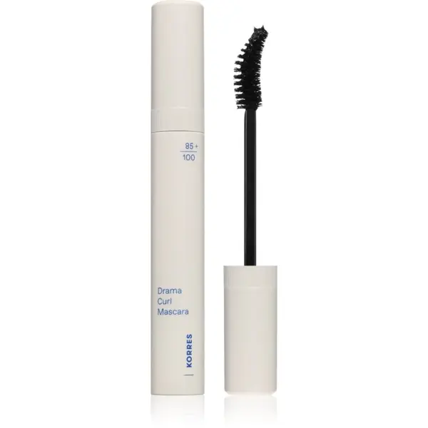 Korres Korres Drama Curl Mascara maskara za uvijanje i odvajanje trepavica nijansa 01 Black 13 ml