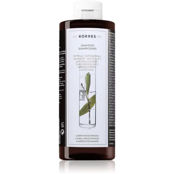 Korres Korres Laurel & Echinacea šampon protiv peruti za suhu kožu 400 ml