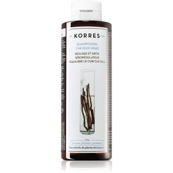 Korres Korres Liquorice and Urtica šampon za masnu kosu 250 ml