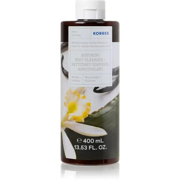 Korres Korres Mediterranean Vanilla Blossom energetski gel za tuširanje 400 ml