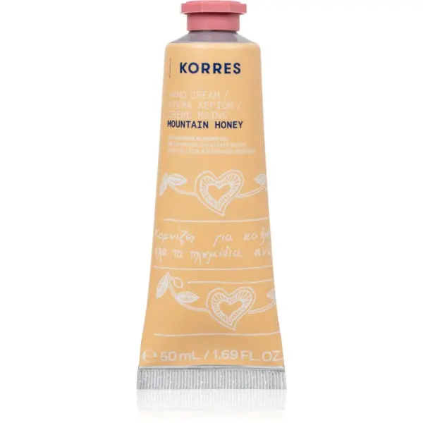 Korres Korres Mountain Honey hidratantna krema za ruke s bademovim uljem 50 ml