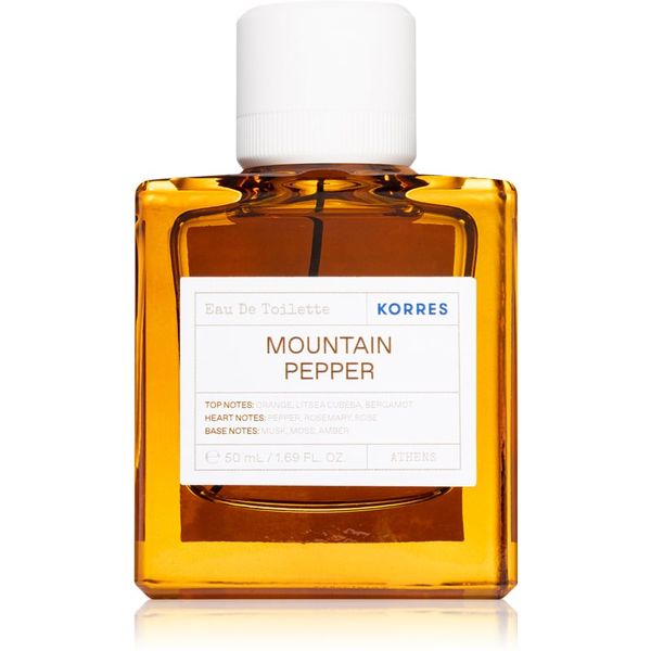 Korres Korres Mountain Pepper toaletna voda uniseks 50 ml