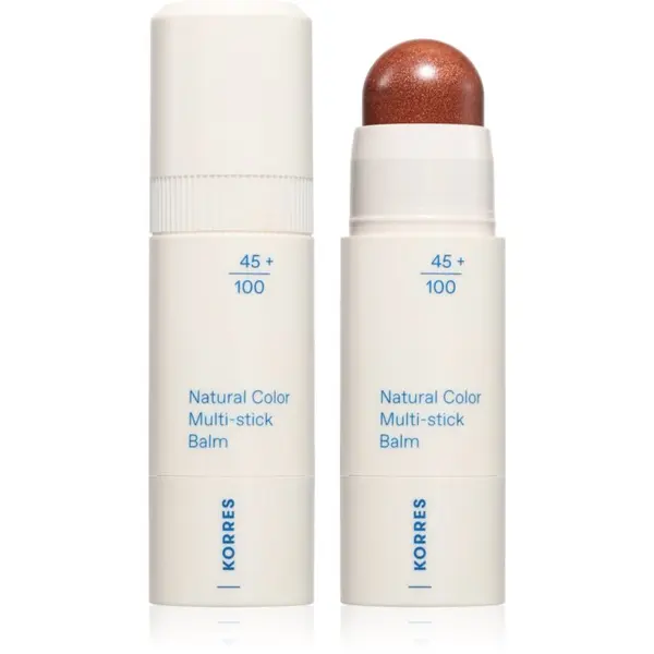 Korres Korres Natural Color Multi-Stick Balm multifunkcionalna šminka za usne i lice nijansa Aegean Bronze - Healthy Glow 4.5 g