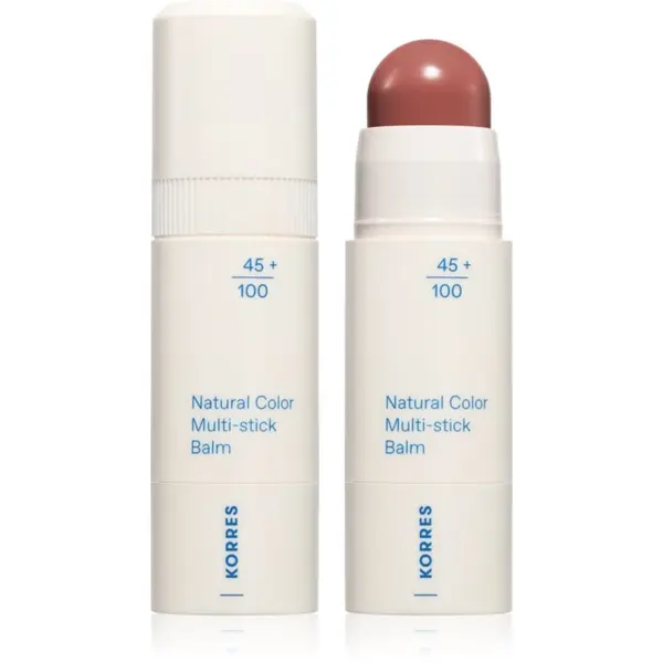 Korres Korres Natural Color Multi-Stick Balm multifunkcionalna šminka za usne i lice nijansa Muted Brown 4.5 g