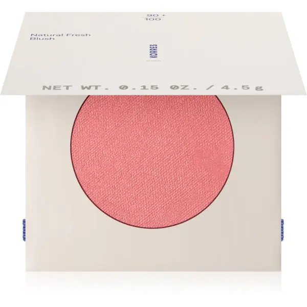Korres Korres Natural Fresh Blush kompaktno rumenilo nijansa Pink Peony 4.5 g