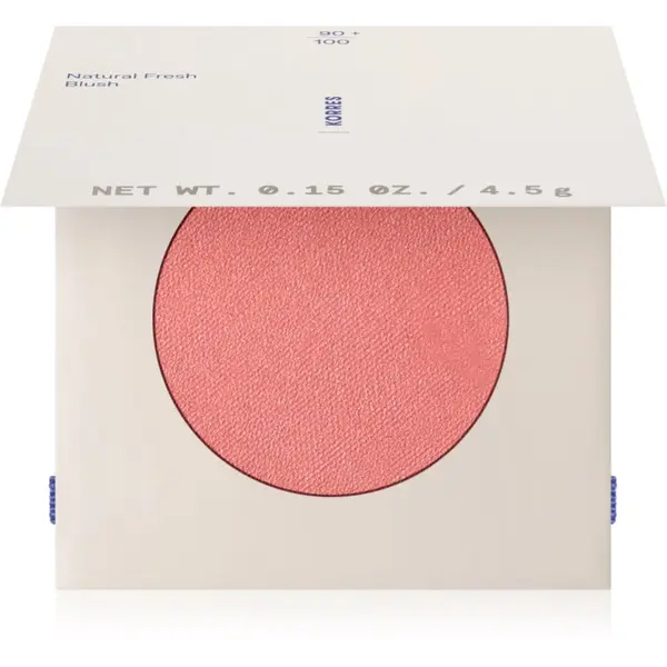 Korres Korres Natural Fresh Blush kompaktno rumenilo nijansa Warm Peach 4.5 g