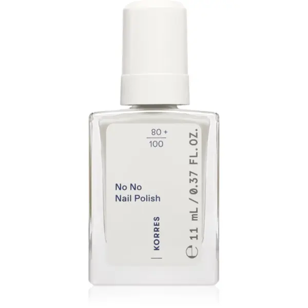 Korres Korres No No Nail Polish lak za njegu noktiju nijansa 02 Milky White 11 ml