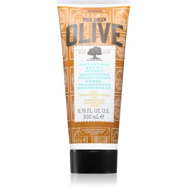 Korres Korres Pure Greek Olive regenerator za suhu i oštećenu kosu 200 ml