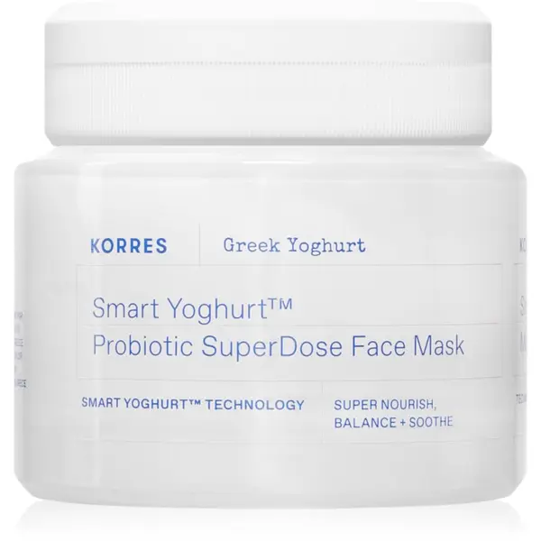 Korres Korres Smart Yoghurt™ Probiotic SuperDose Face Mask osvježavajuća hidratantna maska s probioticima 100 ml