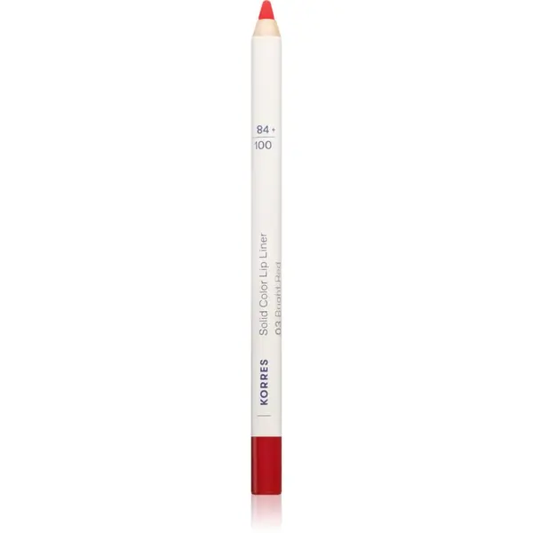 Korres Korres Solid Color Lip Liner olovka za konturiranje usana nijansa 03 Bright Red 1.2 g