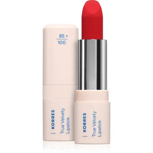 Korres Korres True Velvety Lipstick Kremasti ruž sa satenskim odsjajem nijansa Vivid Red 3 g