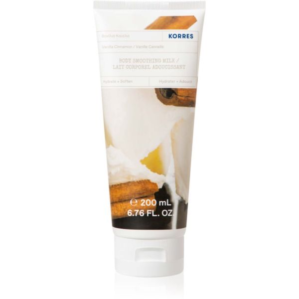 Korres Korres Vanilla & Cinnamon hranjivo mlijeko za tijelo s bademovim uljem 200 ml