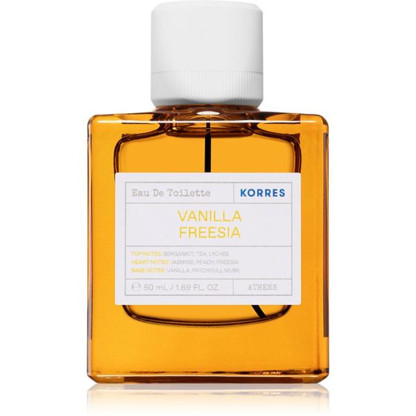 Korres Korres Vanilla, Freesia & Lychee toaletna voda za žene 50 ml