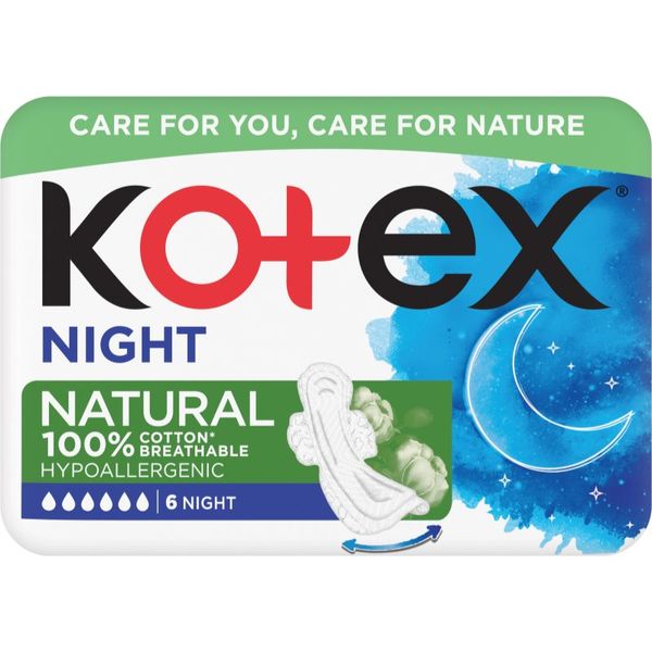 Kotex Kotex Natural Night ulošci 6 kom