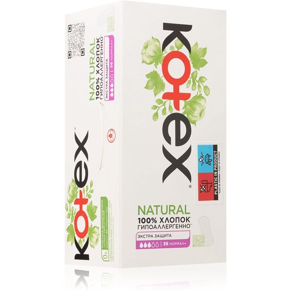 Kotex Kotex Natural Normal+ dnevni ulošci 36 kom