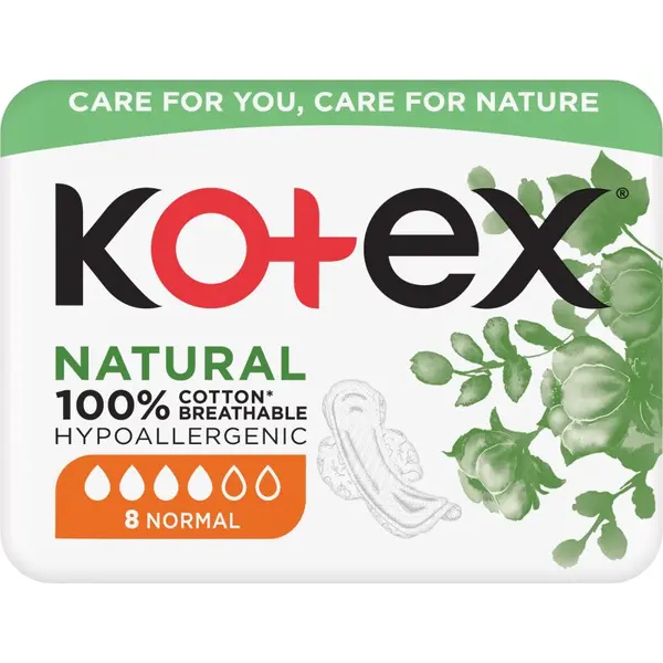 Kotex Kotex Natural Normal ulošci 8 kom