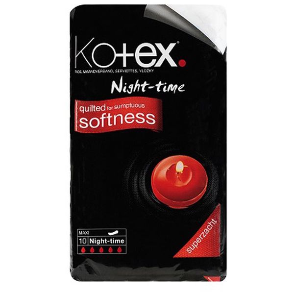 Kotex Kotex Night-time ulošci 10 kom