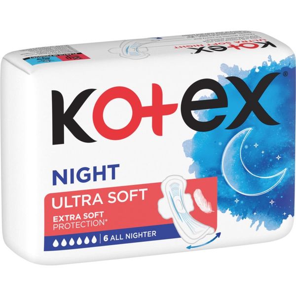 Kotex Kotex Ultra Soft Night ulošci 6 kom