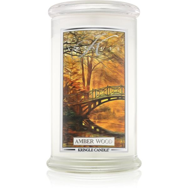Kringle Candle Kringle Candle Amber Wood mirisna svijeća 624 g