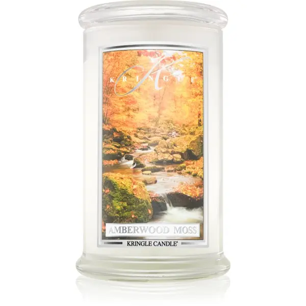 Kringle Candle Kringle Candle Amberwood Moss mirisna svijeća 624 g