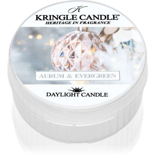 Kringle Candle Kringle Candle Aurum & Evergreen čajna svijeća 42 g