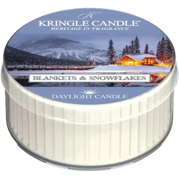 Kringle Candle Kringle Candle Blankets & Snowflakes Daylight DTC mirisna svijeća 42 g
