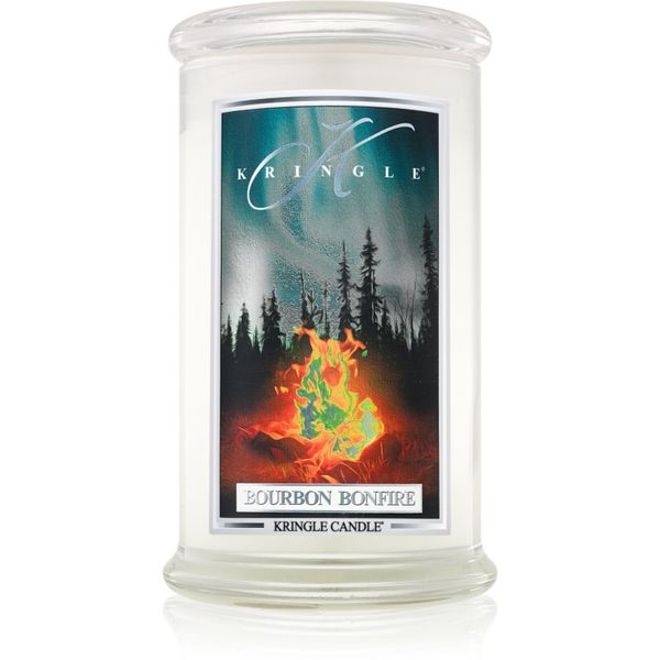 Kringle Candle Kringle Candle Bourbon Bonfire mirisna svijeća 624 g