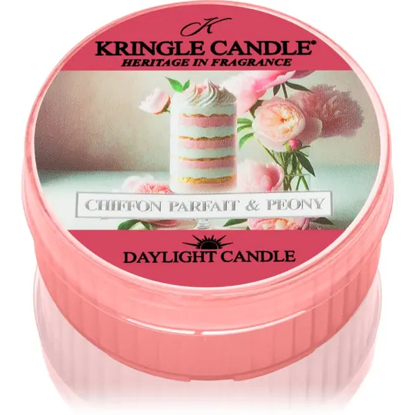 Kringle Candle Kringle Candle Chiffon Parfait & Peony čajna svijeća 42 g