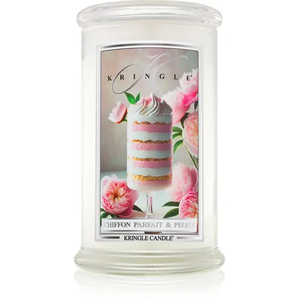 Kringle Candle Kringle Candle Chiffon Parfait & Peony mirisna svijeća 623 g