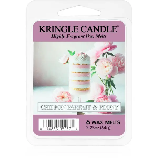Kringle Candle Kringle Candle Chiffon Parfait & Peony vosak za aroma lampu 64 g