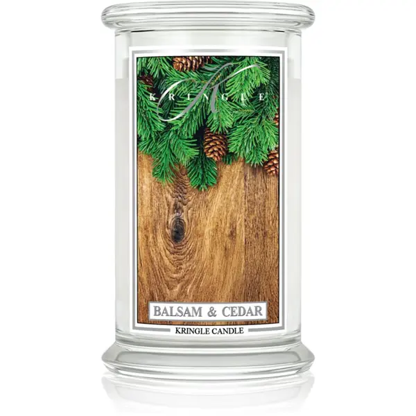 Kringle Candle Kringle Candle Classic Balsam & Cedar mirisna svijeća 623 g