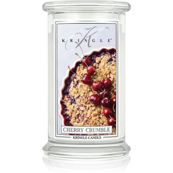 Kringle Candle Kringle Candle Classic Cherry Crumble mirisna svijeća 623 g