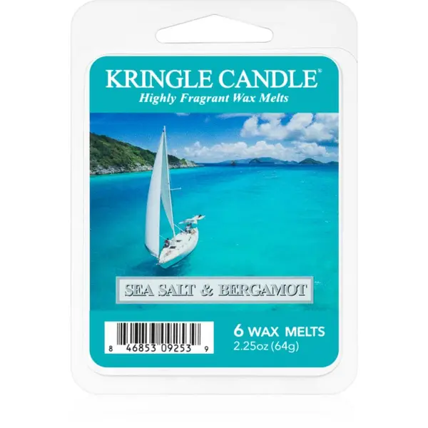 Kringle Candle Kringle Candle Sea Salt & Bergamot vosak za aroma lampu 64 g