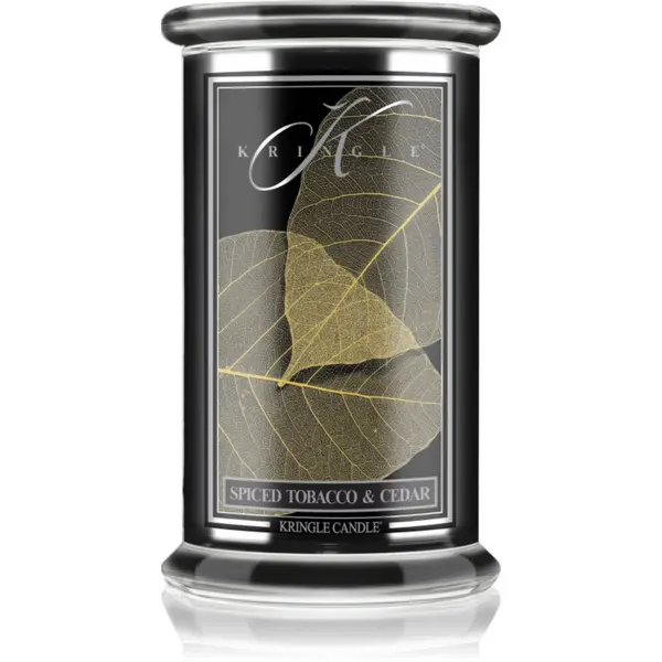 Kringle Candle Kringle Candle Spiced Tobacco & Cedar mirisna svijeća 623 g