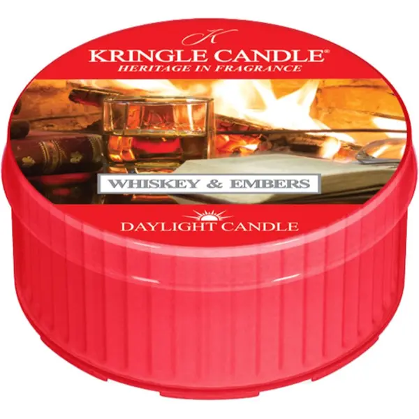 Kringle Candle Kringle Candle Whiskey & Embers čajna svijeća 42 g