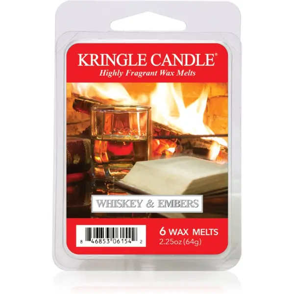 Kringle Candle Kringle Candle Whiskey & Embers vosak za aroma lampu 64 g