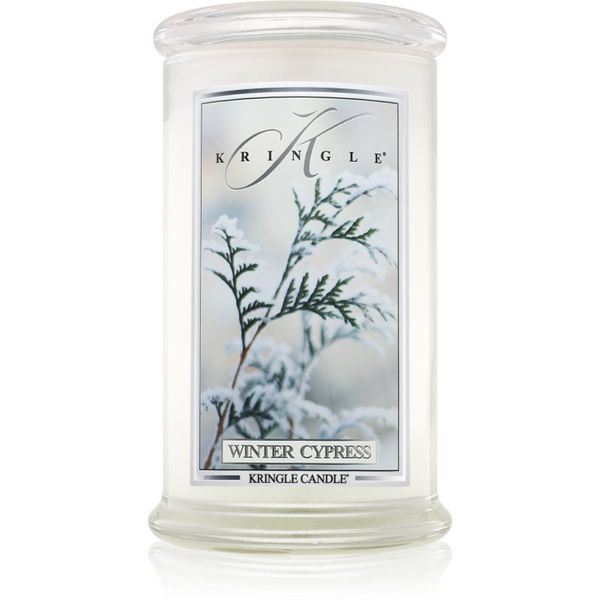 Kringle Candle Kringle Candle Winter Cypress mirisna svijeća 624 g