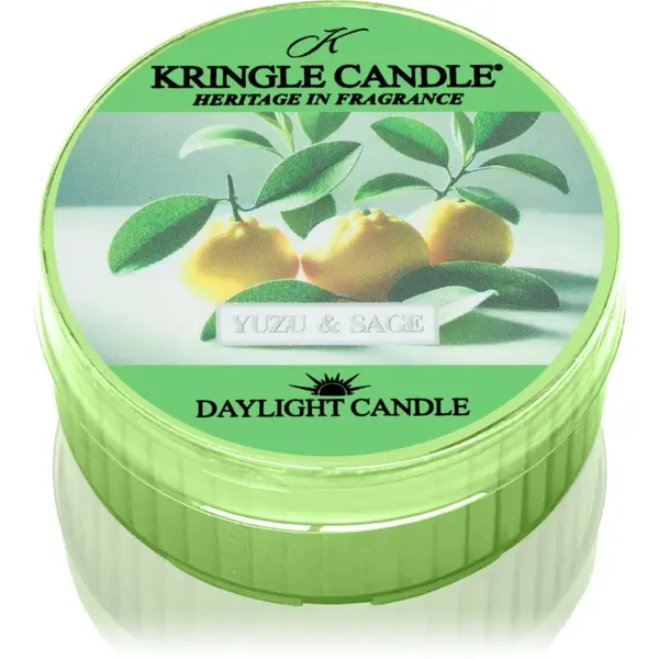 Kringle Candle Kringle Candle Yuzu & Sage čajna svijeća 42 g