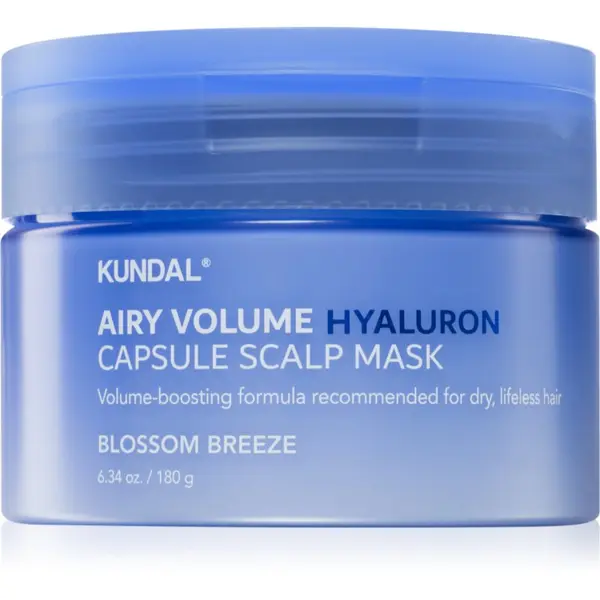 KUNDAL KUNDAL Airy Volume Hyaluron Capsule Scalp Mask njega vlasišta za volumen kose 180 g
